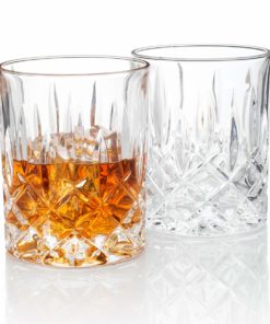 HISTORY COMPANY Clipper Club 1950s Executive Lounge Rocks Glass 2-Piece Set