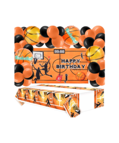 Basketball Party Tablecloths for Basketball Birthday Decorations