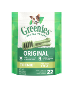 Greenies Treats for Dogs (5-15 lbs/2-7 kg)Mini Treat-Pak-Teenie 6 oz
