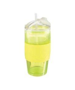 Green Slide Straw Gel Filled