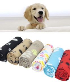 Dog Blanket Puppy Blanket Black Cat Blanket 6 Pack