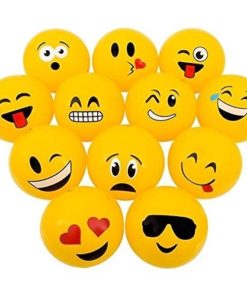 12" Emoji Party Pack Inflatable Beach Balls
