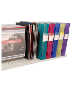 Ultimate Office TierDrop Topper Features 9 Adjustable Dividers for Vertical Filing of Books