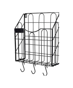 Superbpag File Holder Metal Mesh Wire Shelf Hanging Folder