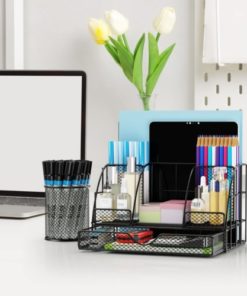 Desk Organizers and Accessories, Office Desk Organizer with 6 Compartments