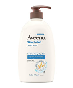 Aveeno Skin Relief Fragrance-Free Body Wash with Triple Oat Formula 33 Fl.oz
